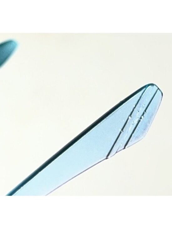 Calvin Klein CK19570 430 Round Teal Blue Clear Eyeglasses Frames Italy 50-20-145 main image 6